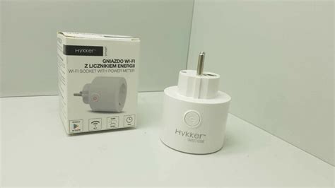 Gniazdo Wi Fi Licznik Energii Hykker Smart Home