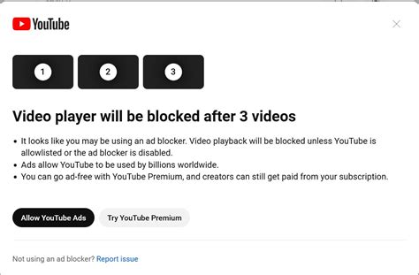 Topic “ad Blockers Are Not Allowed On Youtube” Askwoody