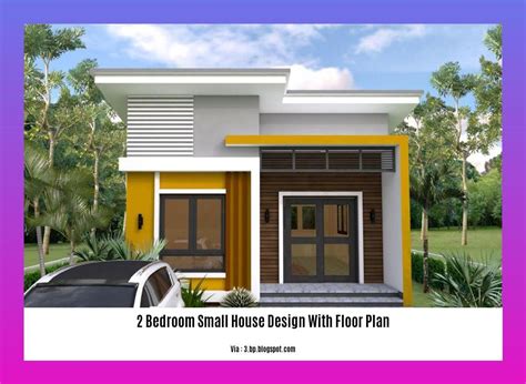 Maximizing Space: Innovative 2 Bedroom Small House Design with Floor Plan - Wave Sold