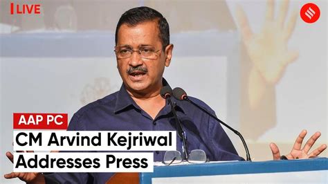 Live Cm Arvind Kejriwal Addresses Press Conference Post Delhi Budget