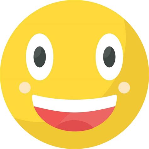 Beaming Face With Smiling Eyes Vector Icon Vector Art At Vecteezy