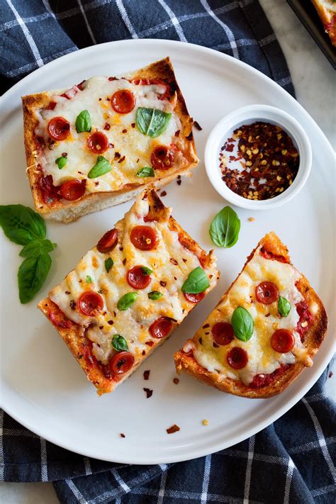 French Bread Pizza - Cooking Classy