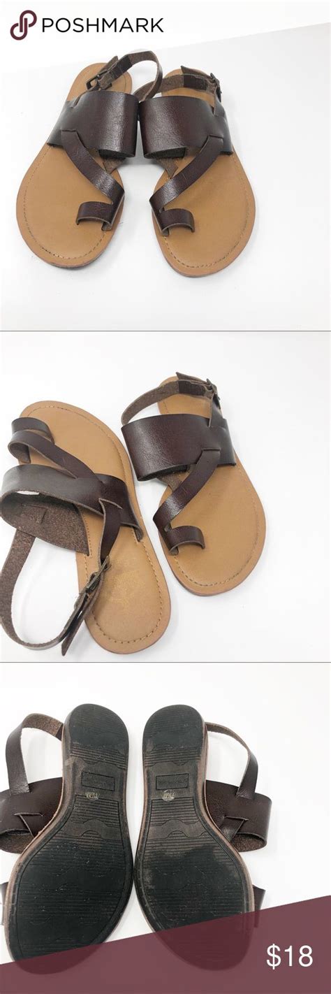 Crown Vintage Brown Sandals | Brown sandals, Vintage sandals, Vintage brown