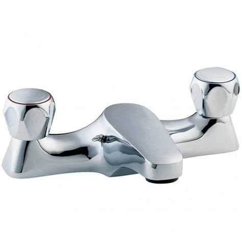 Deva Vitality Chrome Deck Mounted Bath Filler Tap VR108 Bath Taps