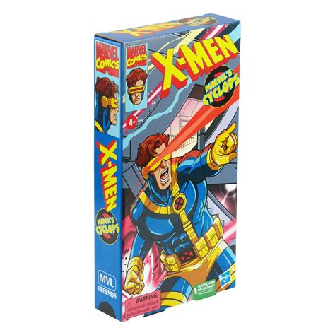 Marvel Legends X Men Animated Series Cyclops Vhs Action Figure Kapow Toys