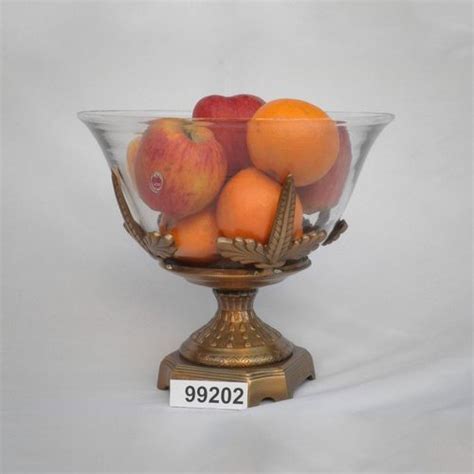 99202 Brass Fruits Bowl Stand For Restaurant Rs 2500 Piece V R Techies Id 21596887591