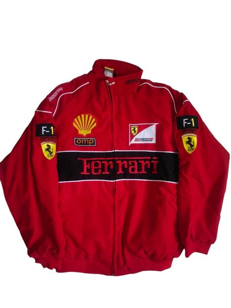 Куртка Формула 1 FERRARI красная ⚽️ Купить от 4 990 руб. в интернет ...