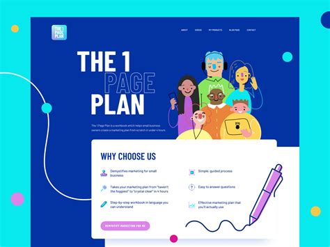 The One Page Plan | Passionate Design Agency