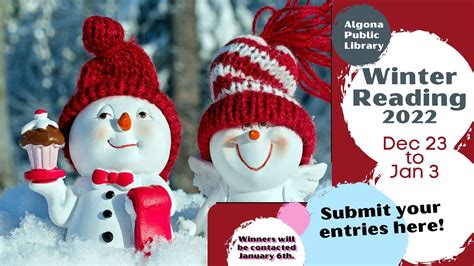 Winter Reading Program Algona Public Library