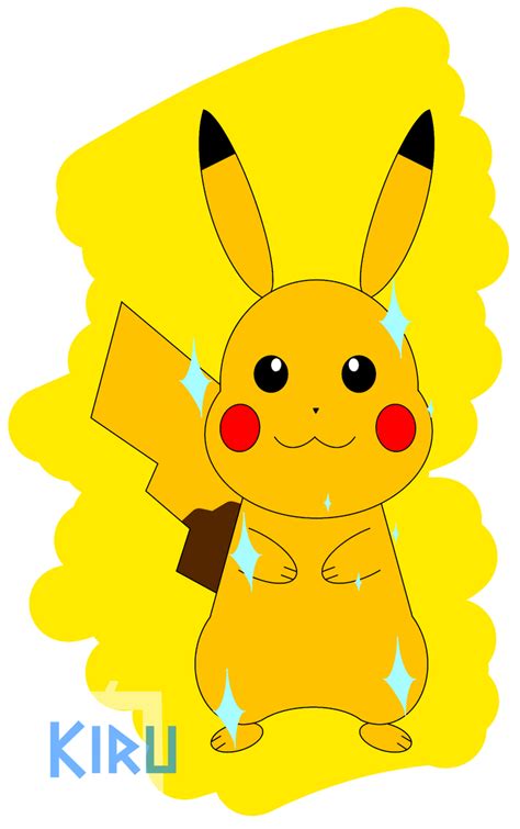 #025: Pikachu (Shiny) by DreamerGlimmer on DeviantArt