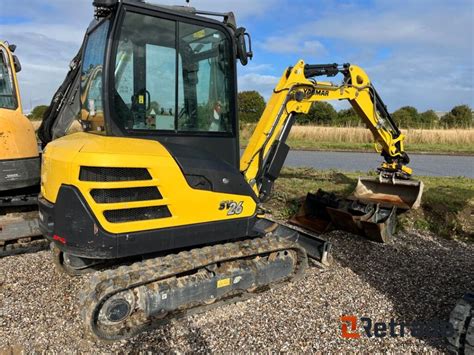 Yanmar SV26 Minigraver Med Skovlpakke Excavator For Sale Retrade