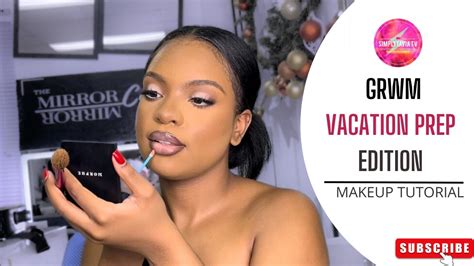 Grwm Vlog Vacation Prep One On One Makeup Session Youtube