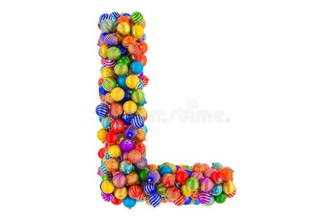 Letter L Christmas Decoration Stock Illustrations 226 Letter L