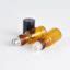 10ml Parfumroller Fles Amber Bruin Glas Rvs Roller Dop Zilver 5