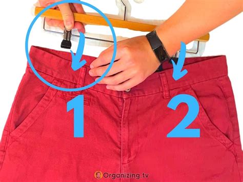 Hanging Shorts The Complete Guide How To Best Hangers Organizingtv