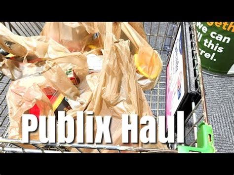 Publix Extreme Couponing Haul Ibotta Deals Publix On A Monday Youtube