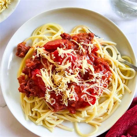 Jollibee Spaghetti - Curious Flavors