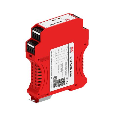 SCDA125R Series Safety Relay Module Three Different Input Automatic