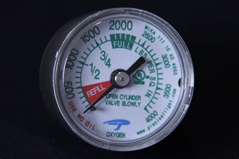 Oxygen Tank Gauge Power Org Sa