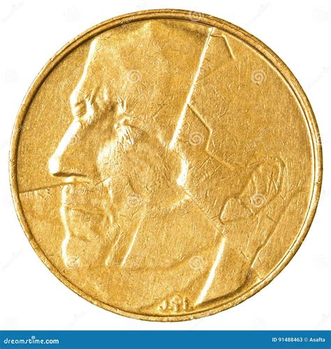 Belgian Franc Coin Stock Image Image Of Belguim Business