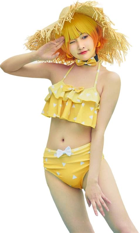 Haikyuu Womens Bikini Swimsuit Anime Style Bathing Suit Japanese Cartoon Swimwear Shopstyle