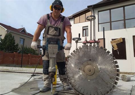 Алмазная резка бетона — AS PARK