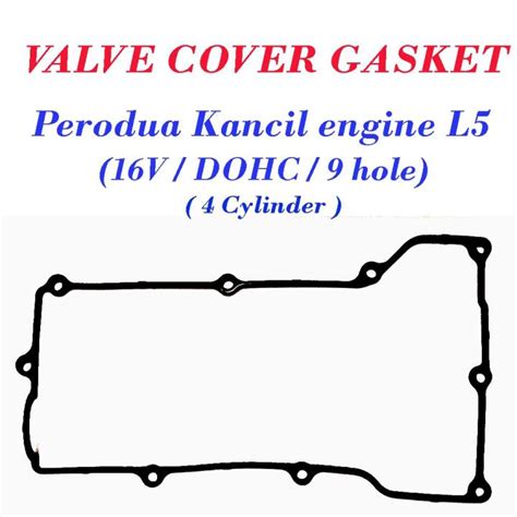 Valve Cover Gasket For Perodua Kancil L V Dohc Cylinder