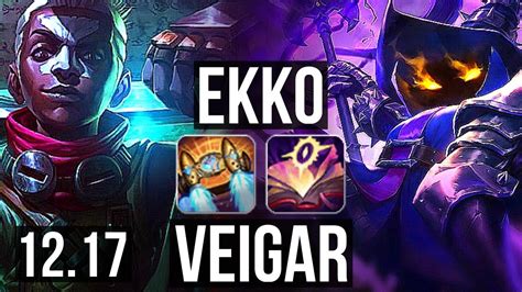 Ekko Vs Veigar Mid Legendary Games M Mastery