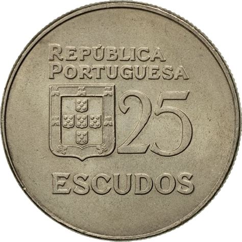 Monnaie Portugal Escudos Sup Copper Nickel Km