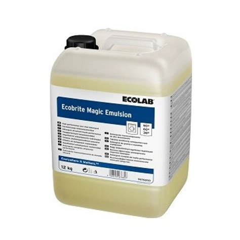 Ecolab Ecobrite Magic Emulsion Wasmiddel 25kg Per Stuk Facility