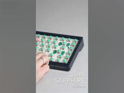 G3MS Sapphire Switches - YouTube