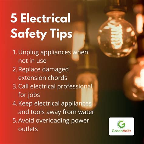 Electrical Safety Tips