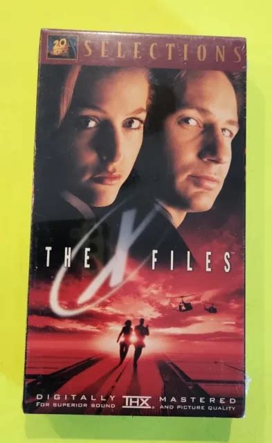 THE X FILES Fight The Future VHS Cassette BRAND NEW SEALED FOX VIDEO