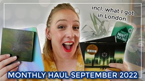 Monthly Makeup Haul September All The Bits I Got Incl What I