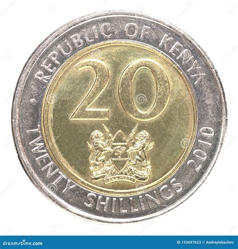 Kenyan Shilling Coin Stock Image Image Of Finance Commerce 153697623