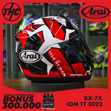 Helm Arai Arai HELMET New RX 7X IOM TT 2022 Isle Of Man TT 2022