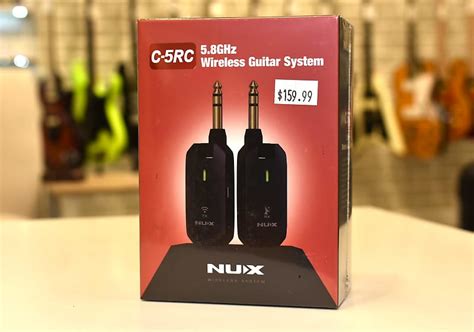 NuX C-5RC 5.8GHz Wireless Guitar System With Charging Case | Reverb