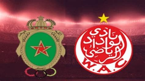 المغرب الجيش الملكي يسحق الوداد البيضاوي بثلاثية نظيفة الوطن 24