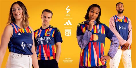 adidas l Olympique Lyonnais et LDLC ASVEL présentent leur maillot