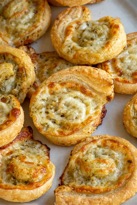 Easy Puff Pastry Pesto Pinwheels The Schmidty Wife