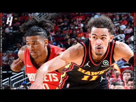 Atlanta Hawks Vs Houston Rockets Full Game Highlights April