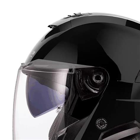 Casque LS2 Verso II Solid Black OF618 Au Meilleur Prix | iCasque.com