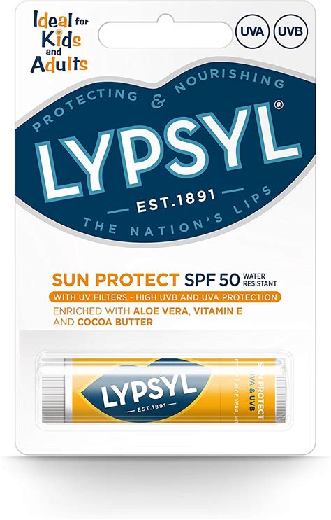 Lypsyl Sun Protect Lip Balm Spf50 ingredients (Explained)