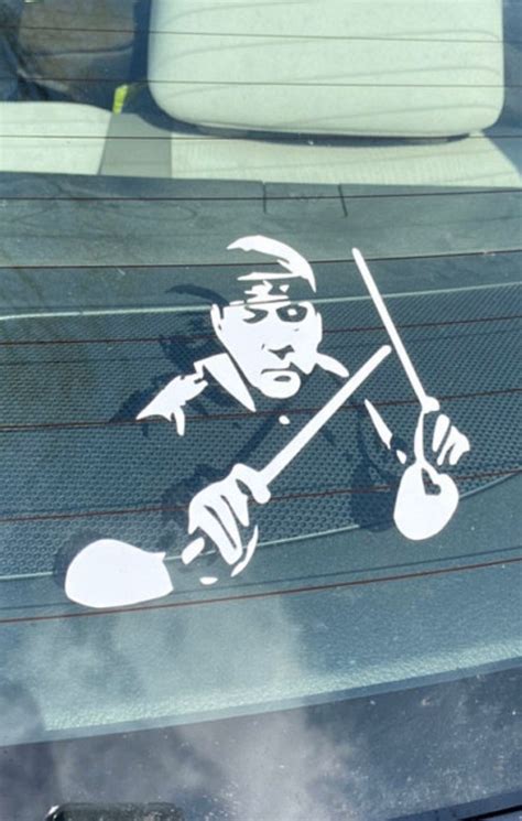 Neil Peart Vinyl 5x5 Tribute Decal Etsy