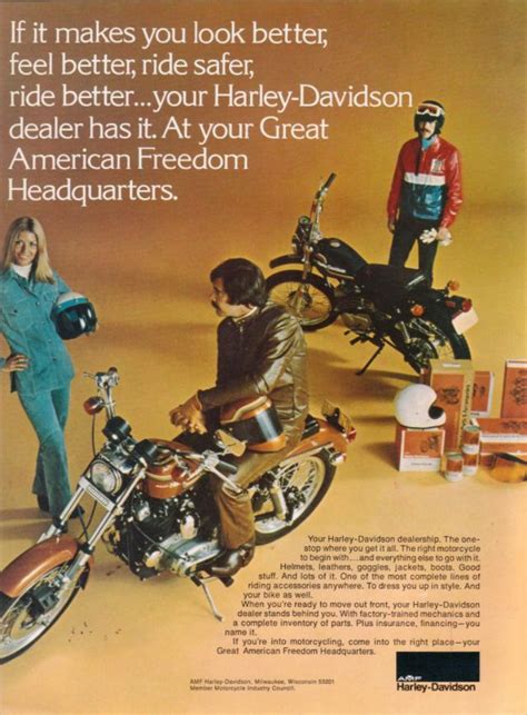 26 Vintage Motorcycle Ads From The Seventies Vintage Everyday