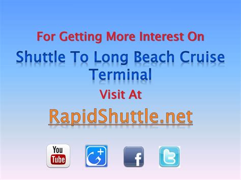 PPT - Long Beach Cruise Terminal Shuttle PowerPoint Presentation, free