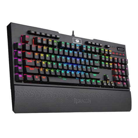 REDRAGON BRAHMA PRO RGB MECHANICAL Gaming Keyboard - Black | Kernel Tech