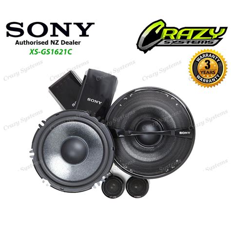 Sony XS GS1621C 6 5 2 Way 320W GS Series Component Speakers