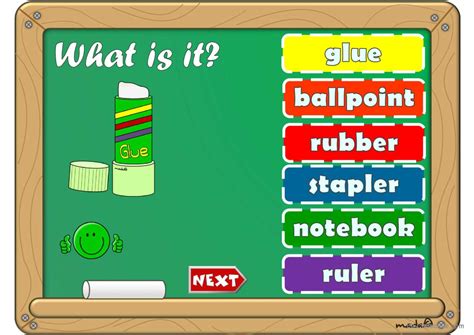 Classroom Objects Game General Rea English Esl Powerpoints