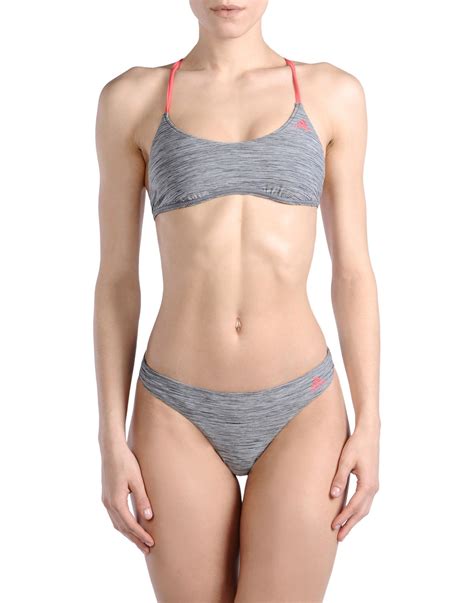 Women S Adidas Swimsuit Beach Volleyball Pure Performer Bikini Grey